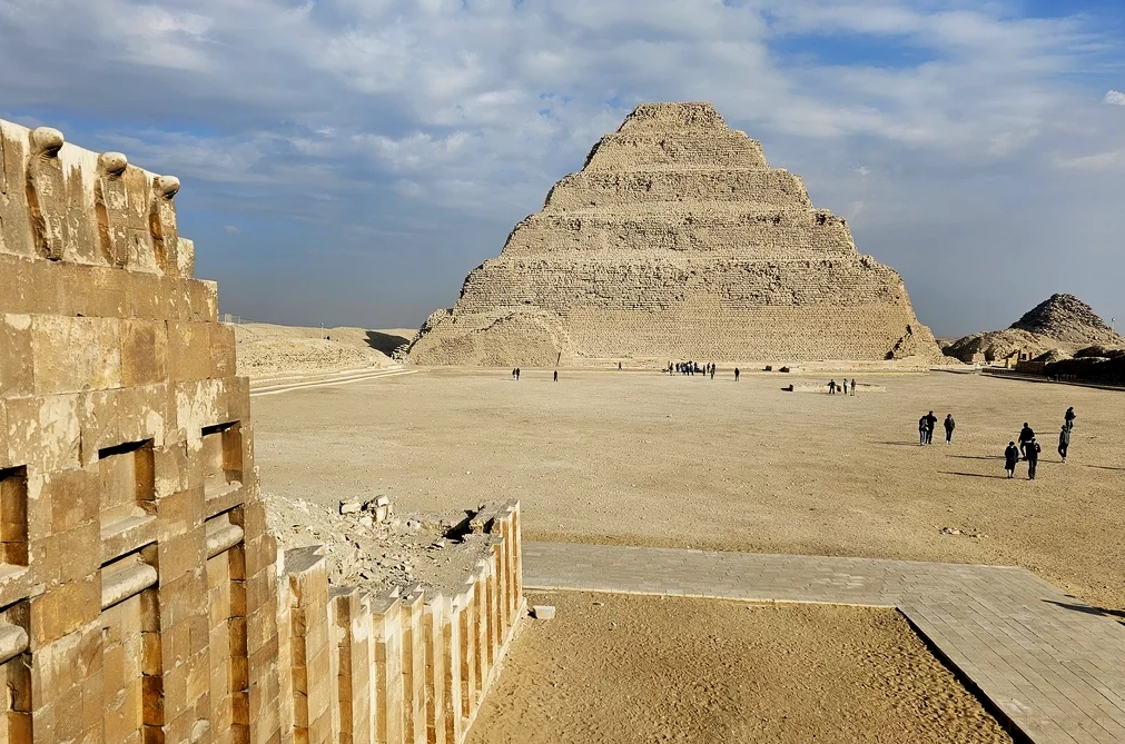 Step Pyramid of Djoser in Saqqara - egypt tours 
